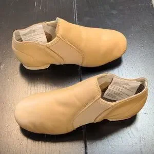 Revolution Shoes Revolution Stretch Jazz Boot In Tan Poshmark